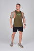 0517. Modal Core Cut-Off Tank / Olive
